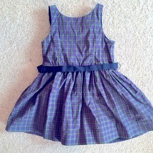 Ralph Lauren: 2T Girl’s Navy/Purple Plaid Dress